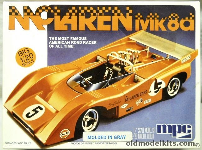 MPC 1/20 McLaren Mk8A Road Racer, 8251 plastic model kit
